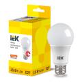 Лампа светодиодная ALFA A60 груша 15Вт 230В 3000К E27 IEK