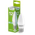 Лампа светодиодная C35 свеча 12Вт 230В 6500К E27 GENERICA