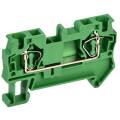 Клемма пружинная КПИ 2в-4 41А зеленая IEK