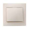 Выключатель 1-клавишный, 10А, ВС10-1-0-ККм, кремовый, IEK EVK10-K33-10-DM