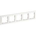 BRITE Рамка 5-местная РУ-5-БрБ белый IEK