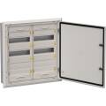 TITAN 5 Корпус металлический ЩРв-72 (2х36) 630х625х130мм IP31 серый (одна дверь) IEK