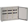 TITAN 5 Корпус металлический ЩРв-108 (3х36) 630х885х130мм IP31 серый (две двери) IEK