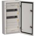 TITAN 5 Корпус металлический ЩРн-36 (1х36) 585х310х140мм IP54 серый (одна дверь) IEK