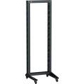 ITK LINEA F Стойка однорамная на роликах 10U 600х600мм черная