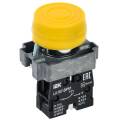 Кнопка управления LA167-BP51 d=22мм 1NO желтая IEK