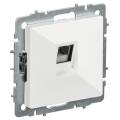 BRITE Розетка телефонная RJ11 РТ10-БрБ белый IEK