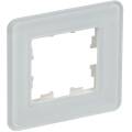 BRITE Рамка 1-местная РУ-1-2-Бр стекло белый RE IEK