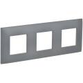 SKANDY Рамка 3-местная SK-F03Gr серый IEK