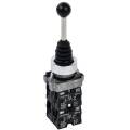 Джойстик LA167-PA14 на 4 положения 4NO с фиксацией черный IEK