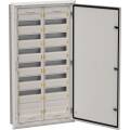 TITAN 5 Корпус металлический ЩРв-168 (2х84) 1130х625х130мм IP31 серый (одна дверь) IEK