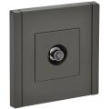 FORTE&PIANO Розетка TV оконечная FP328 серый IEK