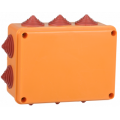 Коробка распаячная огнестойкая ПС 150х110х70мм 6P 6мм2, IP55 10 вв., IEK UKF30-150-110-070-6-6-09