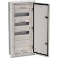 TITAN 5 Корпус металлический ЩРв-48 (1х48) 755х365х130мм IP31 серый (одна дверь) IEK