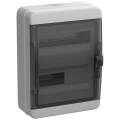 TEKFOR Корпус пластиковый КМПн-24 IP65 черная прозрачная дверь IEK
