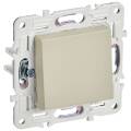 SKANDY Выключатель 1-клавишный кнопочный 10А SK-V14B бежевый IEK