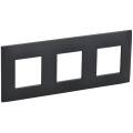 SKANDY Рамка 3-местная SK-F03G графит IEK