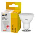 Лампа светодиодная ALFA PAR16 софит 8Вт 230В 3000К GU10 (6шт) IEK