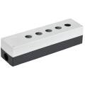 Корпус КП105(6)-Р для кнопок 5(6) мест белый IEK