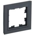 BRITE Рамка 1-местная РУ-1-БрГ графит IEK