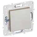 SKANDY Выключатель 1-клавишный 10А SK-V01Sh шампань IEK
