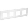 SKANDY Рамка 4-местная SK-F04W арктический белый IEK