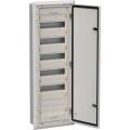 TITAN 5 Корпус металлический ЩРв-72 (1х72) 1005х365х130мм IP31 серый (одна дверь) IEK
