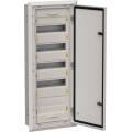 TITAN 5 Корпус металлический ЩРв-60 (1х60) 880х365х130мм IP31 серый (одна дверь) IEK