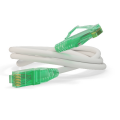 Патч-корд 4 пары, 2хRJ45, 5м, Кат.6a, UTP, белый, LSZH, Hyperline PC-LPM-UTP-RJ45-RJ45-C6a-5M-LSZH-WH