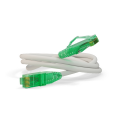 Патч-корд 4 пары, 2хRJ45, 10м, Кат.6a, UTP, белый, LSZH, Hyperline PC-LPM-UTP-RJ45-RJ45-C6a-10M-LSZH-WH