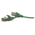 Патч-корд 4 пары, 2хRJ45, 5м, Кат.6, S/FTP, зеленый, LSZH, Hyperline PC-LPT-SFTP-RJ45-RJ45-C6-5M-LSZH-GN