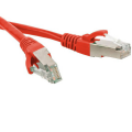 Патч-корд 4 пары, 2хRJ45, 5м, Кат.6, SF/UTP, красный, LSZH, Hyperline PC-LPM-SFTP-RJ45-RJ45-C6-5M-LSZH-RD