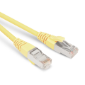 Патч-корд 4 пары, 2хRJ45, 5м, Кат.6, FTP, желтый, LSZH, Hyperline PC-LPM-STP-RJ45-RJ45-C6-5M-LSZH-YL