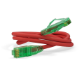 Патч-корд 4 пары, 2хRJ45, 20м, Кат.6a, UTP, красный, LSZH, Hyperline PC-LPM-UTP-RJ45-RJ45-C6a-20M-LSZH-RD