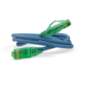 Патч-корд 4 пары, 2хRJ45, 10м, Кат.6a, UTP, синий, LSZH, Hyperline PC-LPM-UTP-RJ45-RJ45-C6a-10M-LSZH-BL