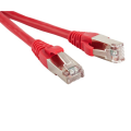 Патч-корд 4 пары, 2хRJ45, 5м, Кат.6, FTP, красный, LSZH, Hyperline PC-LPM-STP-RJ45-RJ45-C6-5M-LSZH-RD