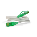 Патч-корд 4 пары, 2хRJ45, 1м, Кат.6a, UTP, белый, LSZH, Hyperline PC-LPM-UTP-RJ45-RJ45-C6a-1M-LSZH-WH
