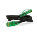 Патч-корд 4 пары, 2хRJ45, 20м, Кат.6a, UTP, черный, LSZH, Hyperline PC-LPM-UTP-RJ45-RJ45-C6a-20M-LSZH-BK