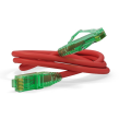 Патч-корд 4 пары, 2хRJ45, 1,5м, Кат.6a, UTP, красный, LSZH, Hyperline PC-LPM-UTP-RJ45-RJ45-C6a-1.5M-LSZH-RD