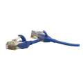 Патч-корд 4 пары, 2хRJ45, 3м, Кат.6, UTP, синий, LSZH, Hyperline PC-LPT-UTP-RJ45-RJ45-C6-3M-LSZH-BL