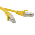 Патч-корд 4 пары, 2хRJ45, 3м, Кат.6, SF/UTP, желтый, LSZH, Hyperline PC-LPM-SFTP-RJ45-RJ45-C6-3M-LSZH-YL