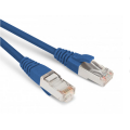 Патч-корд 4 пары, 2хRJ45, 8м, Кат.5e, SF/UTP, синий, LSZH, Hyperline PC-LPM-SFTP-RJ45-RJ45-C5e-8M-LSZH-BL