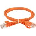 Патч-корд 4 пары, 2хRJ45, 5м, Кат.6, UTP, оранжевый, PVC, ITK PC07-C6U-5M