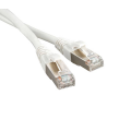 Патч-корд 4 пары, 2хRJ45, 3м, Кат.6, FTP, белый, LSZH, Hyperline PC-LPM-STP-RJ45-RJ45-C6-3M-LSZH-WH