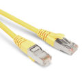 Патч-корд 4 пары, 2хRJ45, 3м, Кат.6, FTP, желтый, LSZH, Hyperline PC-LPM-STP-RJ45-RJ45-C6-3M-LSZH-YL