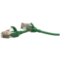 Патч-корд 4 пары, 2хRJ45, 3м, Кат.6, UTP, зеленый, LSZH, Hyperline PC-LPT-UTP-RJ45-RJ45-C6-3M-LSZH-GN