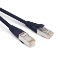 Патч-корд 4 пары, 2хRJ45, 3м, Кат.6, FTP, черный, LSZH, Hyperline PC-LPM-STP-RJ45-RJ45-C6-3M-LSZH-BK