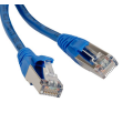 Патч-корд 4 пары, 2хRJ45, 3м, Кат.6, FTP, синий, LSZH, Hyperline PC-LPM-STP-RJ45-RJ45-C6-3M-LSZH-BL