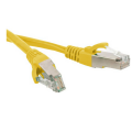 Патч-корд 4 пары, 2хRJ45, 8м, Кат.5e, SF/UTP, желтый, LSZH, Hyperline PC-LPM-SFTP-RJ45-RJ45-C5e-8M-LSZH-YL