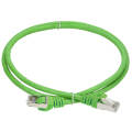Патч-корд S/FTP 4 пары, Кат.6A, 2xRJ45, 2м, зеленый, LSZH, standart 50мкд, ITK PC02-C6ASL-2M-SC-HC